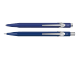Set 849 Bleu Stylo Bille + Porte-Mine