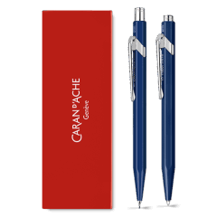 Set 849 Blau Kugelschreiber + Minenhalter