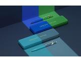 Stylo Bille 849 PAUL SMITH Cobalt Blue & Emerald Green Édition Spéciale