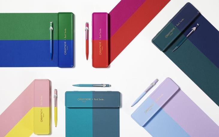 849™ PAUL SMITH Cobalt Blue & Emerald Green Ballpoint Pen Special