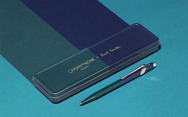 カランダッシュ + ポール·スミス エディション 4 シアン ＆ スチール