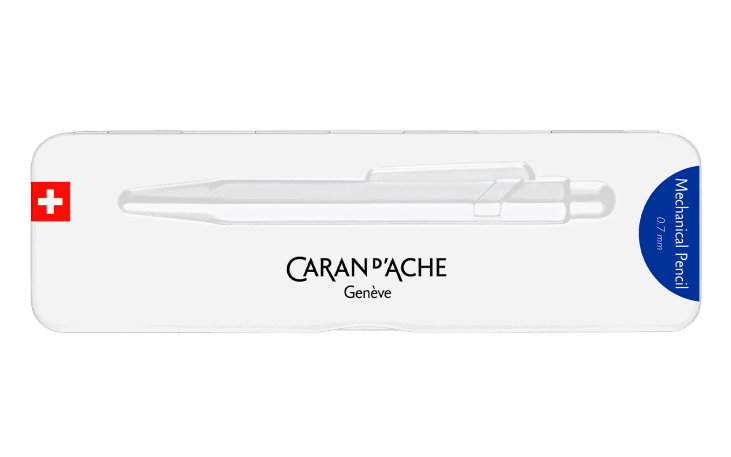 849™ カラーマットX ブルー メカニカルペンシル 0.5HB | Caran d'Ache JP