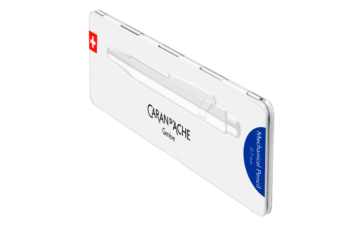 849™ カラーマットX ブルー メカニカルペンシル 0.5HB | Caran d'Ache JP