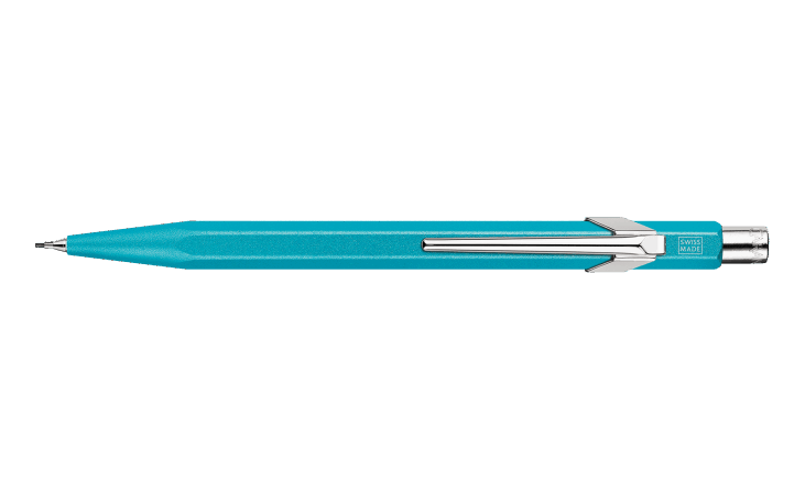 Box of 10 Turquoise 849™ COLORMAT-X Mechanical Pencils 0.7HB