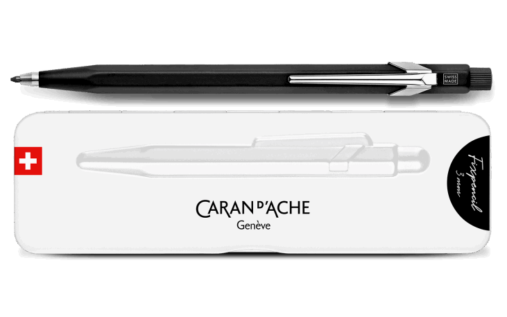 Black FIXPENCIL™ Mechanical Pencil (3 mm Diameter) | Caran d'Ache US