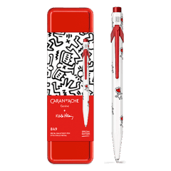 Kugelschreiber 849 KEITH HARING Weiss - Sonderedition