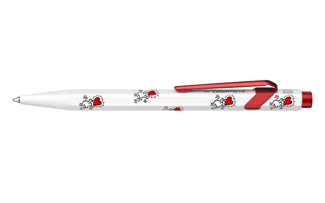 【限定】849 ボールペン キース・ヘリング ホワイト - スペシャル エディション