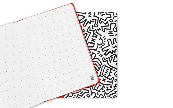 限定】キース・ヘリング スケッチブック A5 - スペシャル エディション