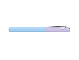 849 PAUL SMITH Sky Blue & Lavender Purple Fountain Pen (F) - Limited Edition