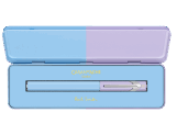 849 PAUL SMITH Sky Blue & Lavender Purple Fountain Pen (F) - Limited Edition