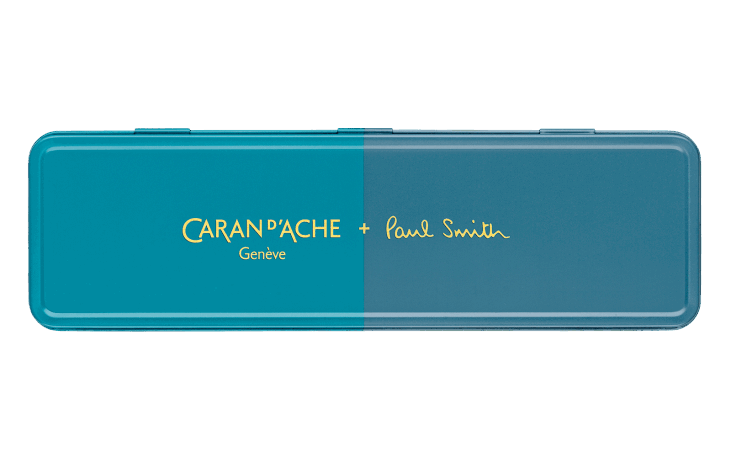カランダッシュ + ポール·スミス エディション 4 シアン & スチール