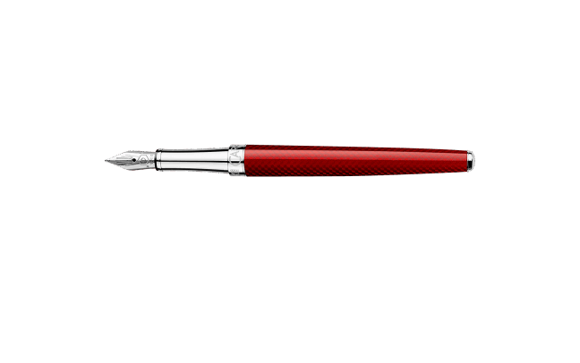 Stylo Plume LEMAN SLIM Rouge Carmin