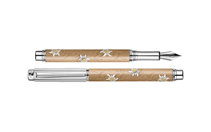バリアス　万年筆 セラミック　F 限定】バリアス エーデルワイス 万年筆 F | Caran d'Ache JP