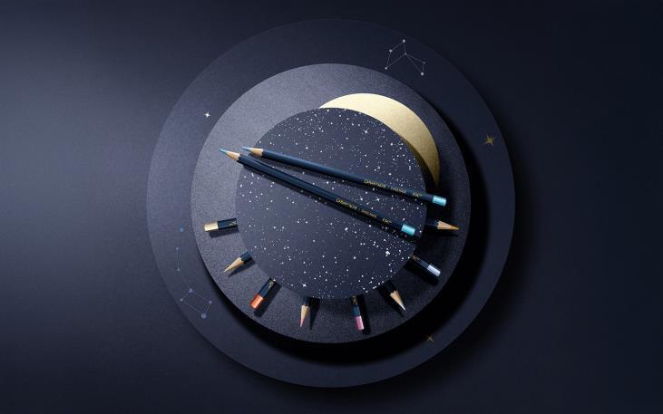 限定】コスミックブルー カラーセット | Caran d'Ache JP