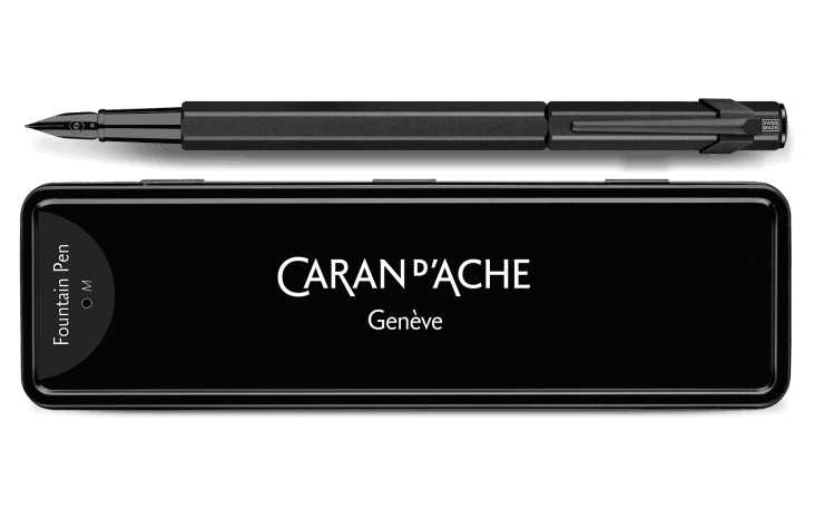 ブラックエディション 849 万年筆 ブラックコード M | Caran d'Ache JP