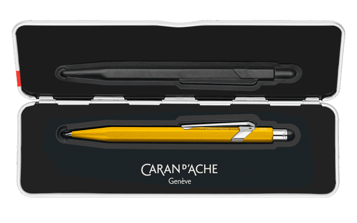 849™ カラーマットX イエロー メカニカルペンシル 0.5HB | Caran d'Ache JP