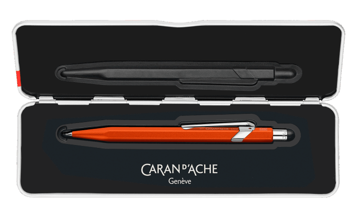 CARAN d'ACHE COLORMAT-X ボールペンセット 新品未使用 Mechanical Pencil 849™ COLORMAT-X Orange 0.7HB | Caran d'Ache US