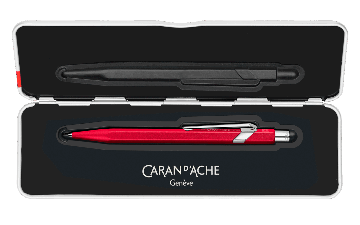 849™ カラーマットX レッド メカニカルペンシル 0.5HB | Caran d'Ache JP