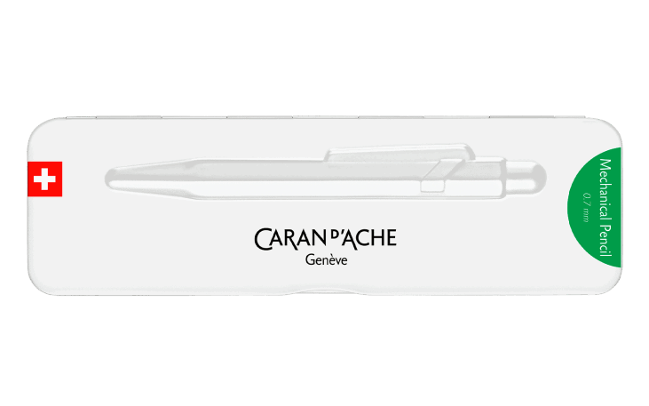 849™ カラーマットX グリーン メカニカルペンシル 0.5HB | Caran d'Ache JP