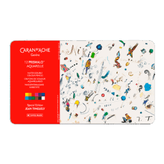 Box of 12 Colours PRISMALO™ AQUARELLE Jean Tinguely Chère Chère Niki – Special Edition