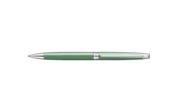 Stylo Bille Sheaffer Taranis Vert Forêt – Garniture Chromée, Rechargeable – Élégant Et Professionnel, Coffret Cadeau