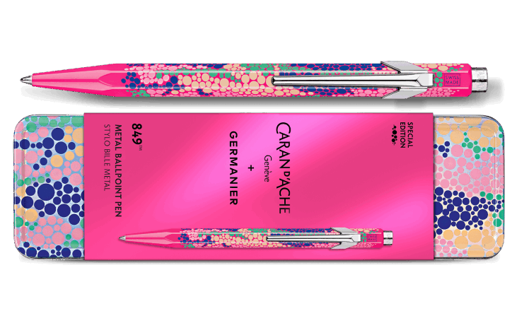 限定】849ジェルマニエ ネオンピンク ボールペン F | Caran d'Ache JP
