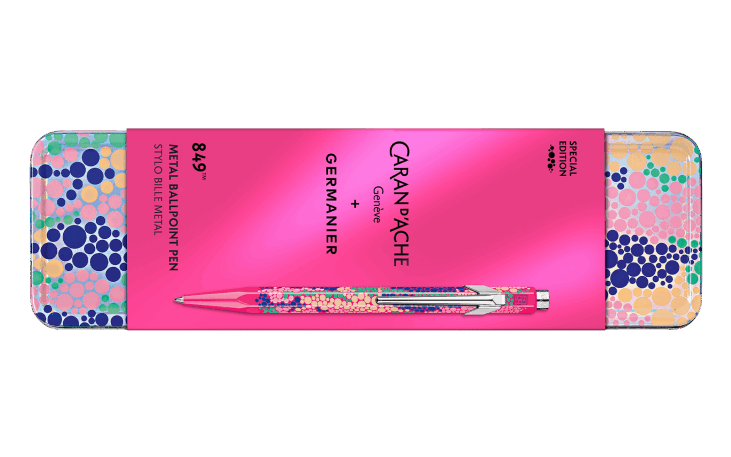 限定】849ジェルマニエ ネオンピンク ボールペン F | Caran d'Ache JP