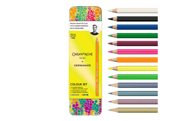 【美品・定価40万超]】アチーブメント クオリティーカンパニーデザイン 教材 限定】クリエイティブカラーセット ジェルマニエ | Caran d'Ache JP