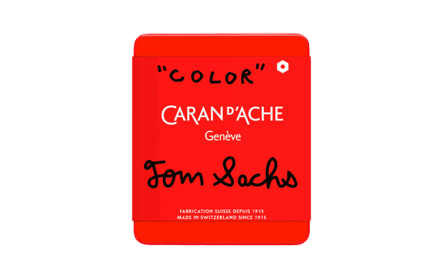 Box of 10 NEOCOLOR™ II Aquarelle Pastels Tom Sachs – Special Edition