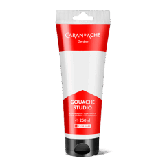 Tube 250 ml Gouache Studio White