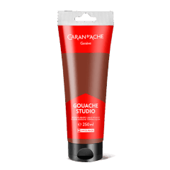 Tube 250 ml Gouache Studio Burnt Sienna