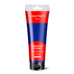 Tube 250 ml Gouache Studio Ultramarine