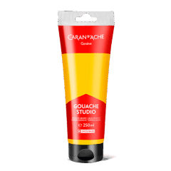 Tube 250 ml Gouache Studio Primary Yellow