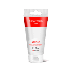Tube 80 ml Acrylic White