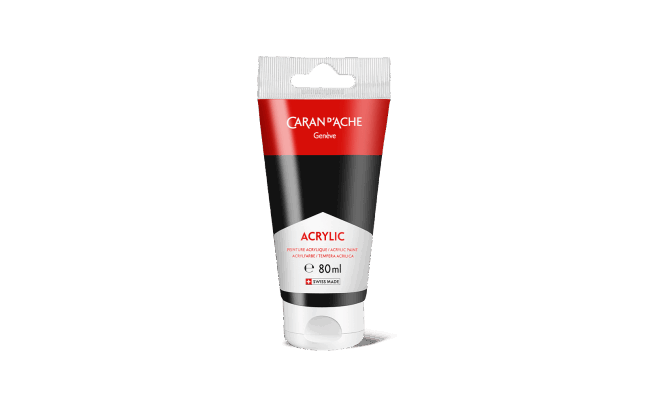 Tube 80 ml Acrylic Black