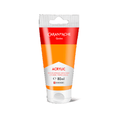 Tube 80 ml Acrylic Orange