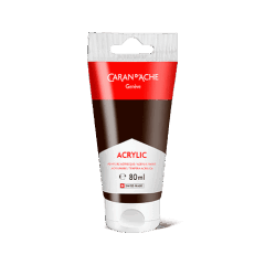 Tube 80 ml Acrylic Brown madder lake