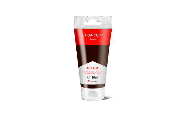 Tube 80 ml Acrylic Brown madder lake