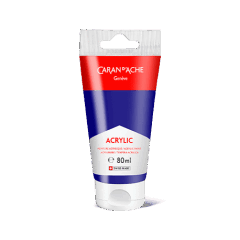 Tube 80 ml Acrylic Dark ultramarine