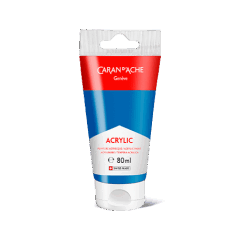 Tube 80 ml Acrylic Cyan