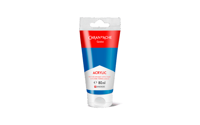 Tube 80 ml Acrylic Cyan