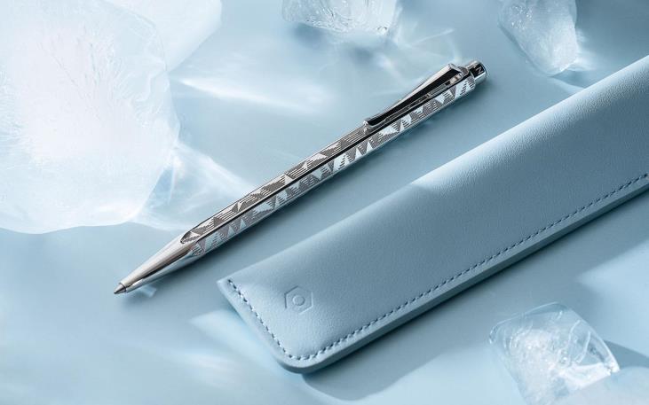 筆記具 Caran d'Ache Ecridor Venetian BP Caran d'Ache 849 Ecridor Venetian Ballpoint Pen - Chevron Rose
