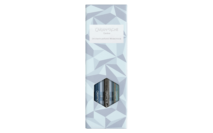 Box 3 Scented Pencils La Maison Alpine Frost | Caran d'Ache CH