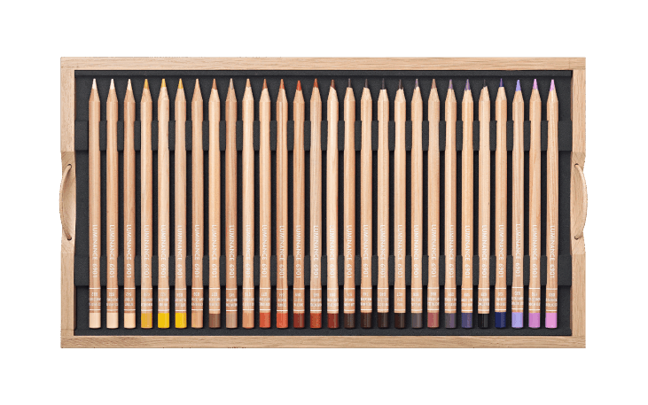 Case 100 Coloured Pencils Luminance 6901™ | Caran d'Ache US