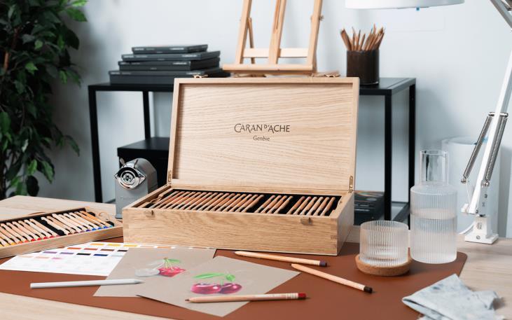 Case 100 Coloured Pencils Luminance 6901™ | Caran d'Ache US