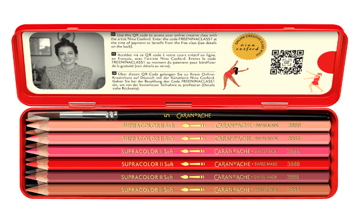 クリエイティブカラーセット ニーナ・コスフォード | Caran d'Ache JP