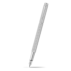 Füllfederhalter Ecridor™ Damier Silbergrau