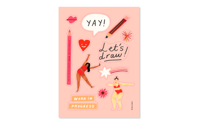 ニナ・コスフォード ステッカーセット