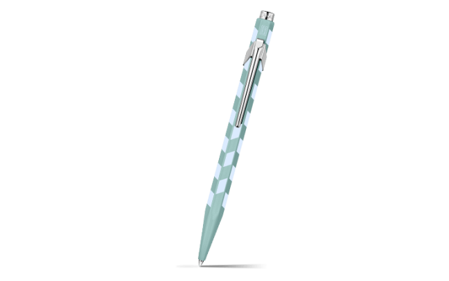 限定】849 モザイク ボールペン ウォーターグリーン F | Caran d'Ache JP