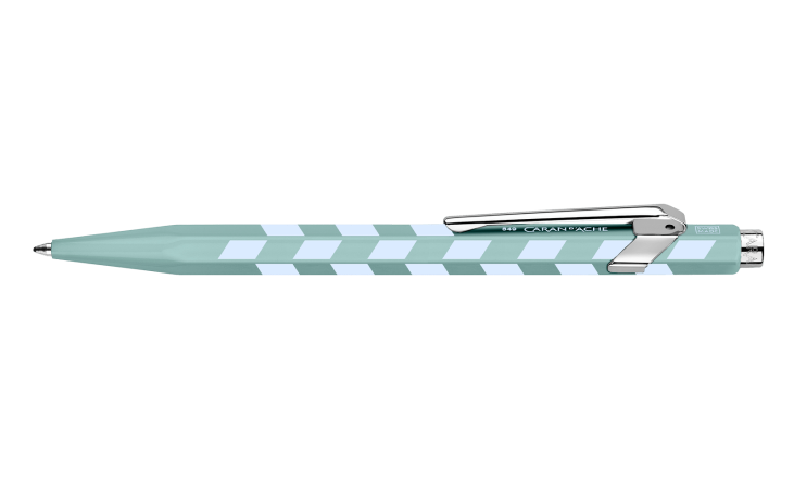 限定】849 モザイク ボールペン ウォーターグリーン F | Caran d'Ache JP